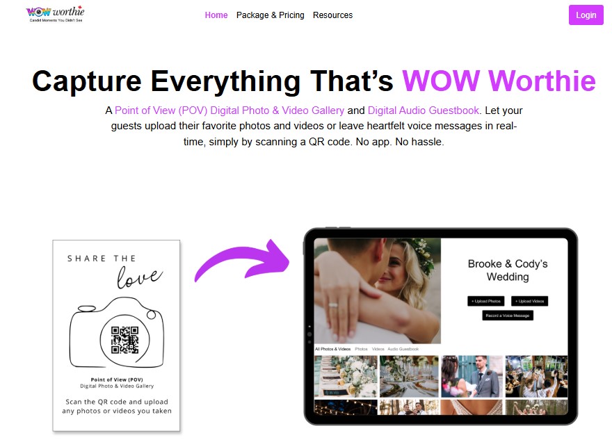 Digital Event Gallery